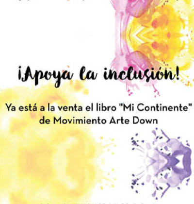 Ya está disponible el libro “Mi Continente” de Arte Down